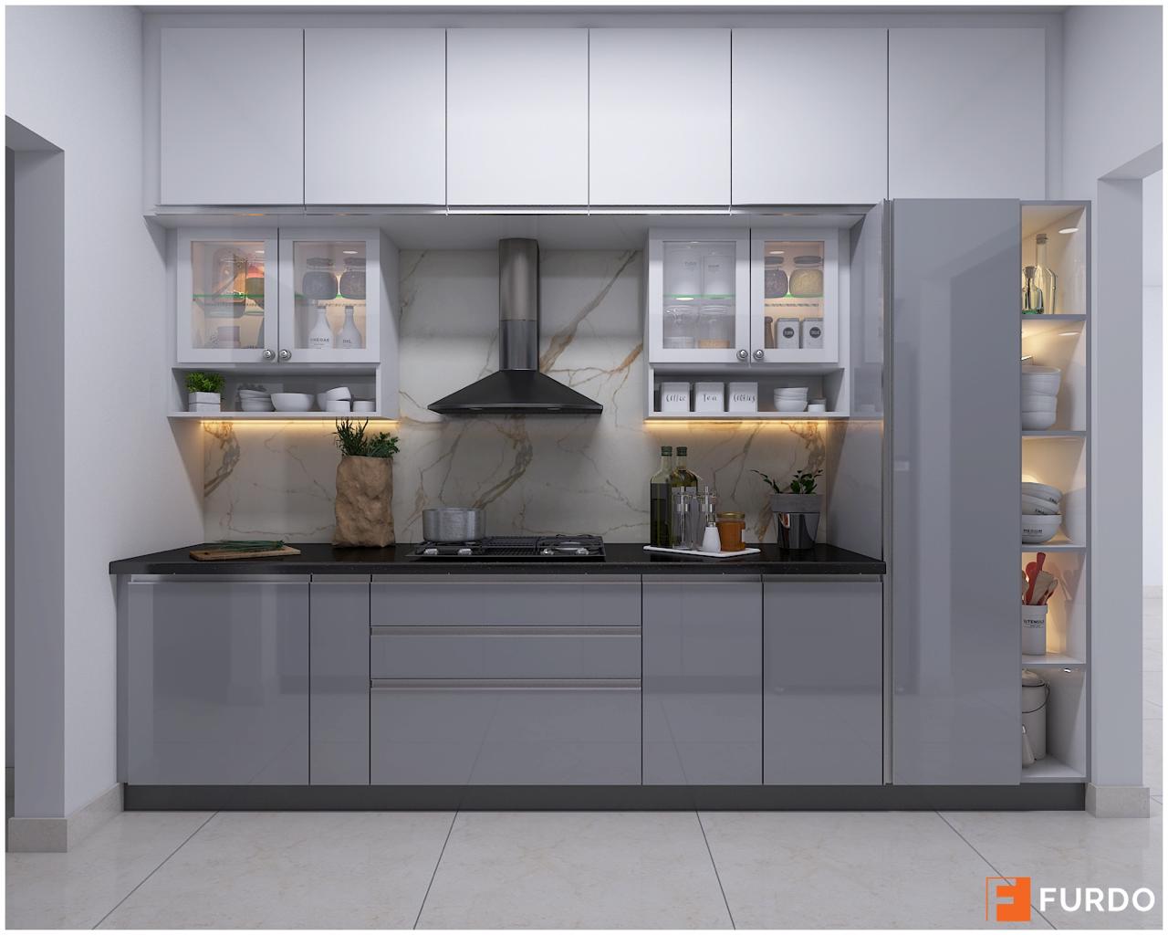 10 Design Ideas to Make Your Small Kitchen Look Bigger - Furdo