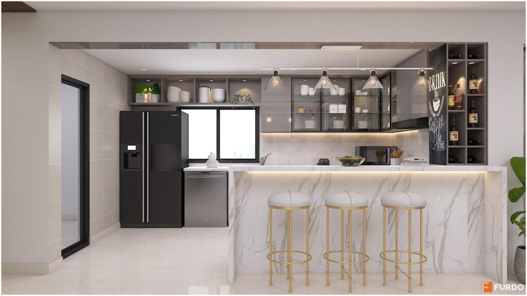 10 Design Ideas to Make Your Small Kitchen Look Bigger - Furdo