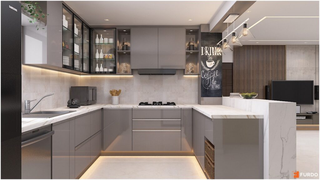 10 Design Ideas to Make Your Small Kitchen Look Bigger - Furdo