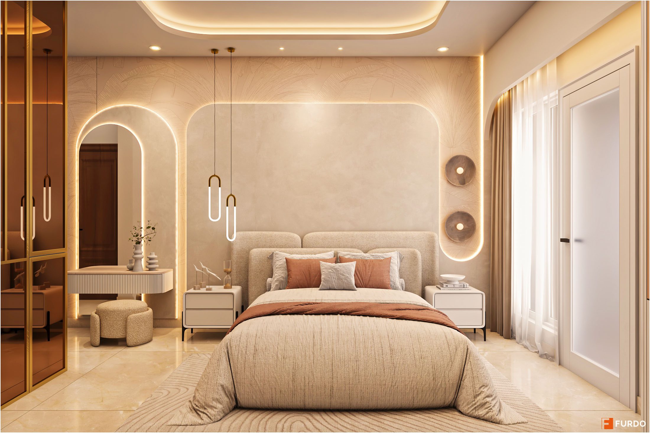 Prestige City Bangalore — Furdo master bedroom design